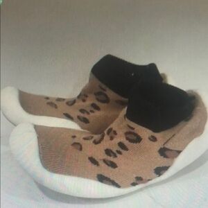Leopard Sock Shoes